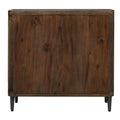 UTTERMOST PINSTRIPE TAMBOUR 2 DOOR CABINET - Decorative Accents