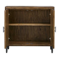 UTTERMOST Pinstripe Tambour 2 Door Cabinet - Decorative Accents