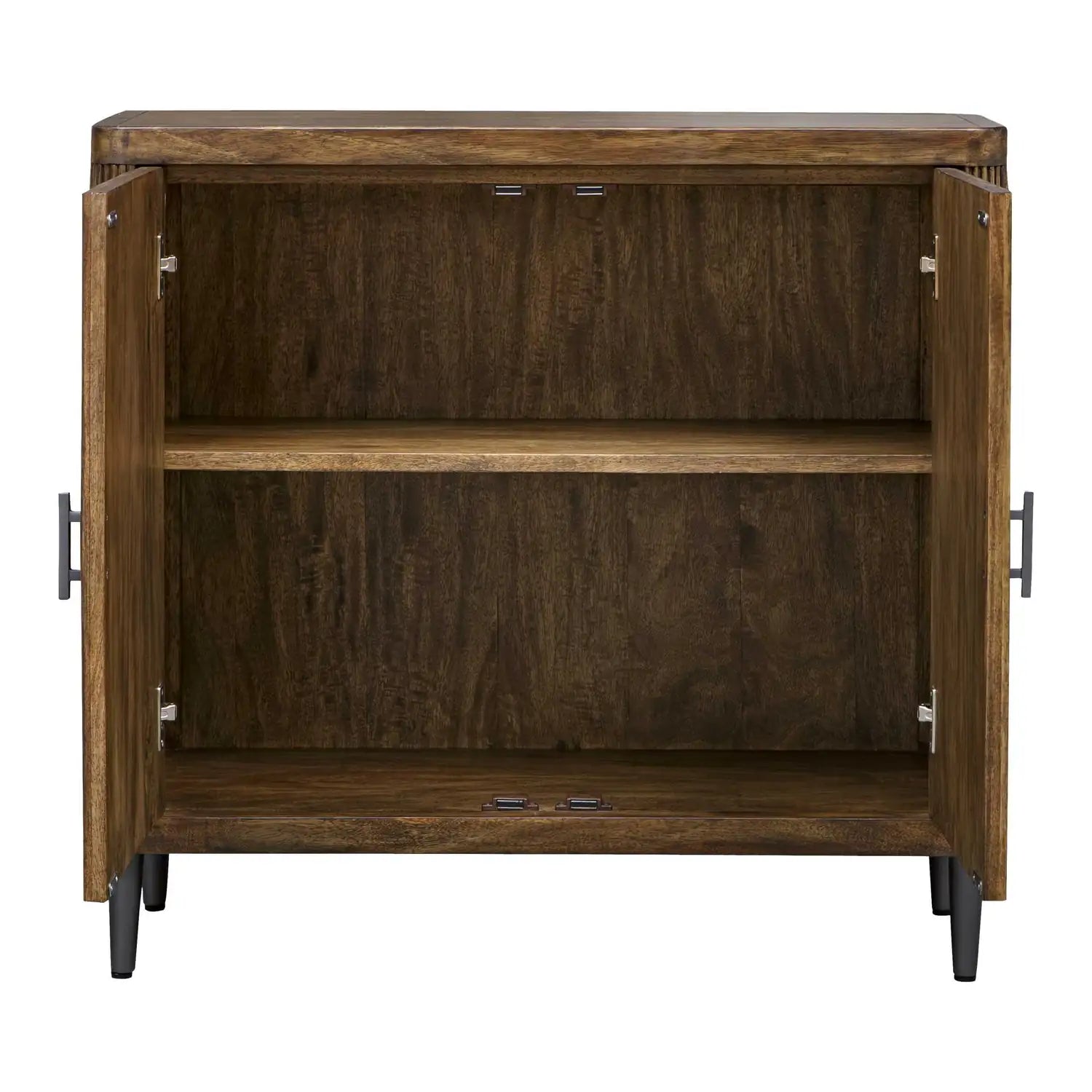 UTTERMOST Pinstripe Tambour 2 Door Cabinet - Decorative Accents