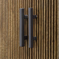 UTTERMOST Pinstripe Tambour 2 Door Cabinet - Decorative Accents