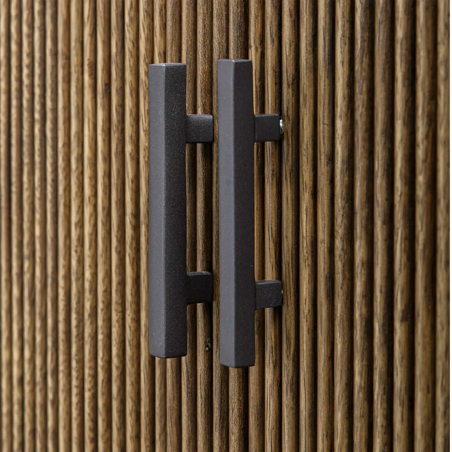 UTTERMOST Pinstripe Tambour 2 Door Cabinet - Decorative Accents