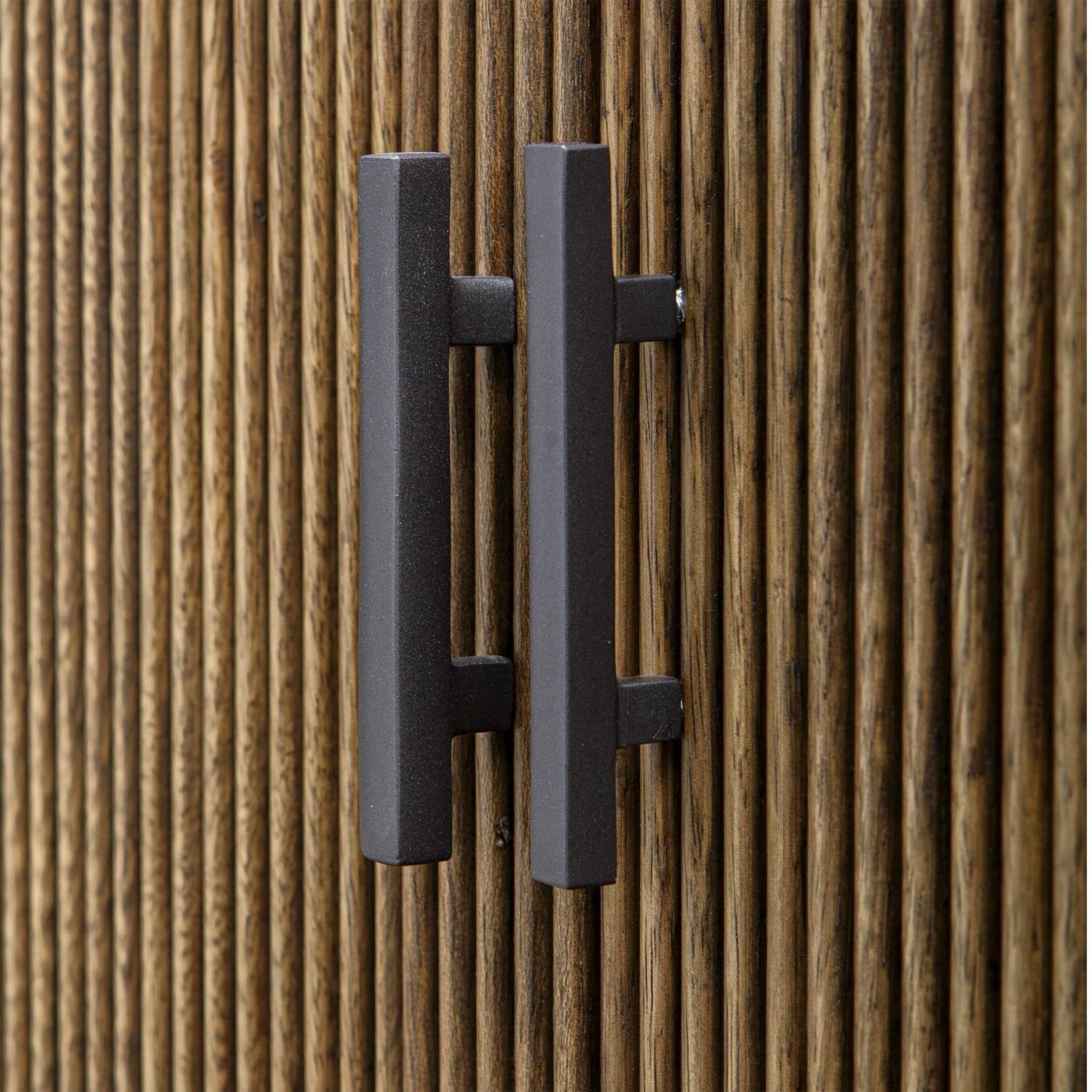 UTTERMOST PINSTRIPE TAMBOUR 2 DOOR CABINET - Decorative Accents