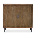 UTTERMOST PINSTRIPE TAMBOUR 2 DOOR CABINET - Decorative Accents