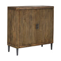 UTTERMOST Pinstripe Tambour 2 Door Cabinet - Decorative Accents