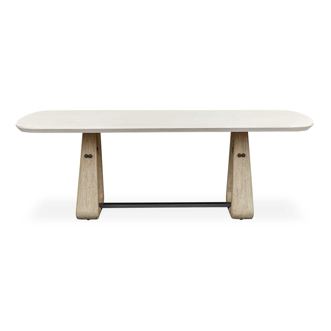UTTERMOST Circa Concrete Outdoor Dining Table - Dining Tables