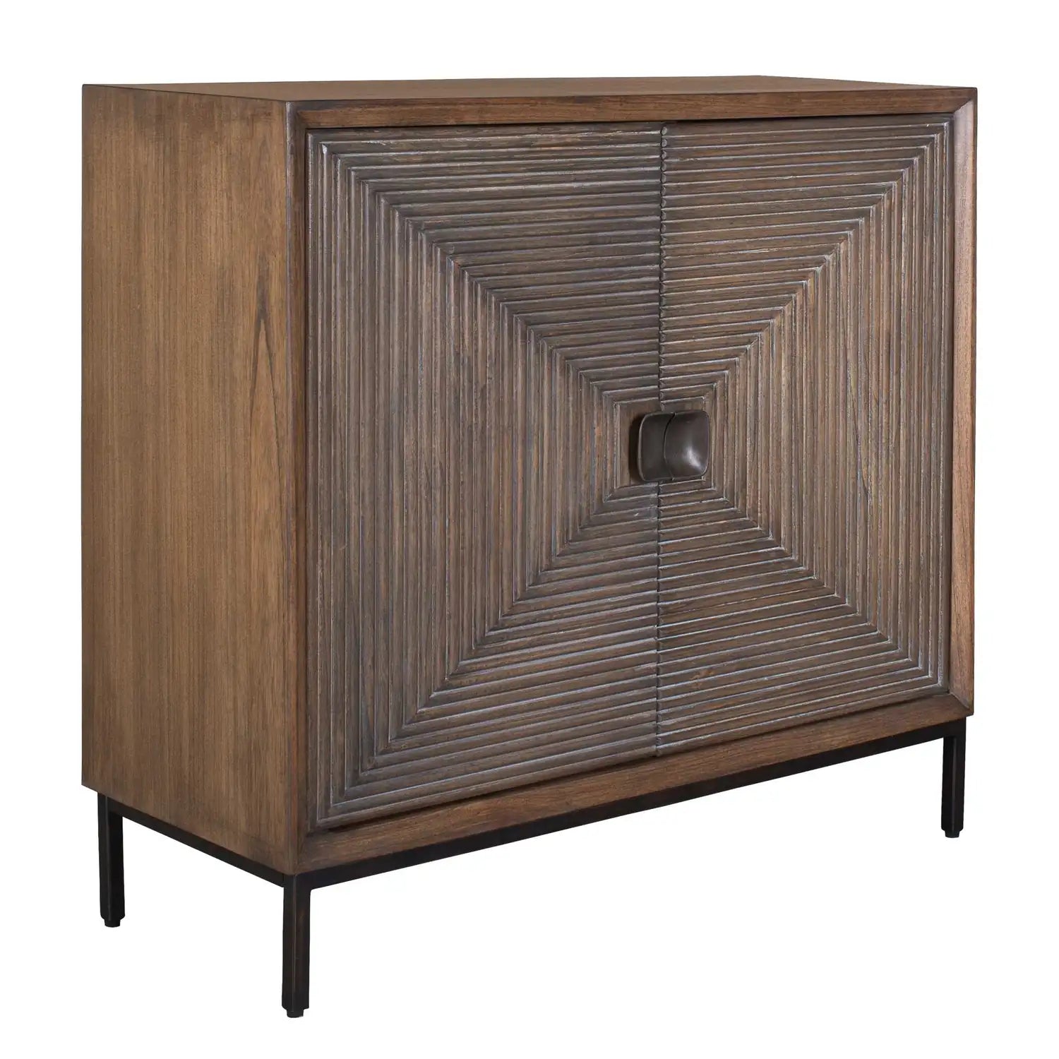 UTTERMOST BOTTOM LINE 2 DOOR CABINET - Decorative Accents