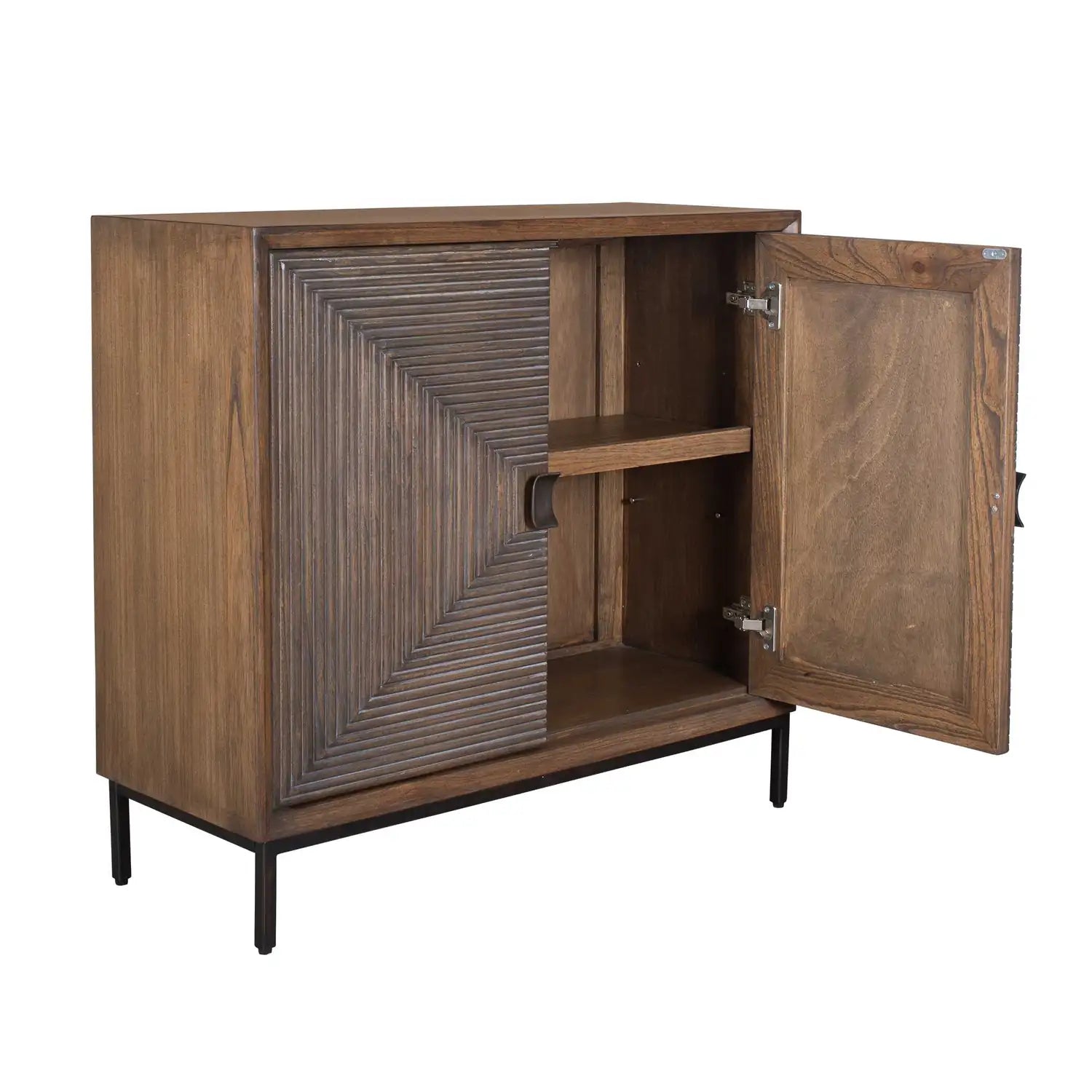 UTTERMOST BOTTOM LINE 2 DOOR CABINET - Decorative Accents