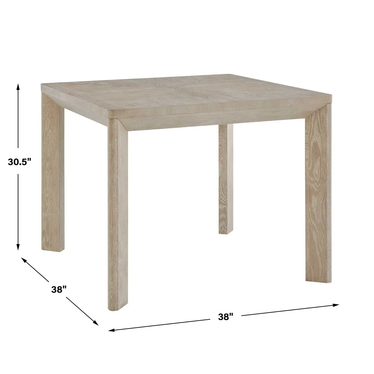UTTERMOST Noval Square Dining Game Table - Decorative Accents