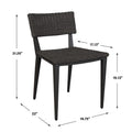 UTTERMOST CALBAS JAVA OUTDOOR DINING CHAIR - Dining Chairs