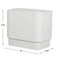 UTTERMOST Saltwater Concrete Side Table - Side