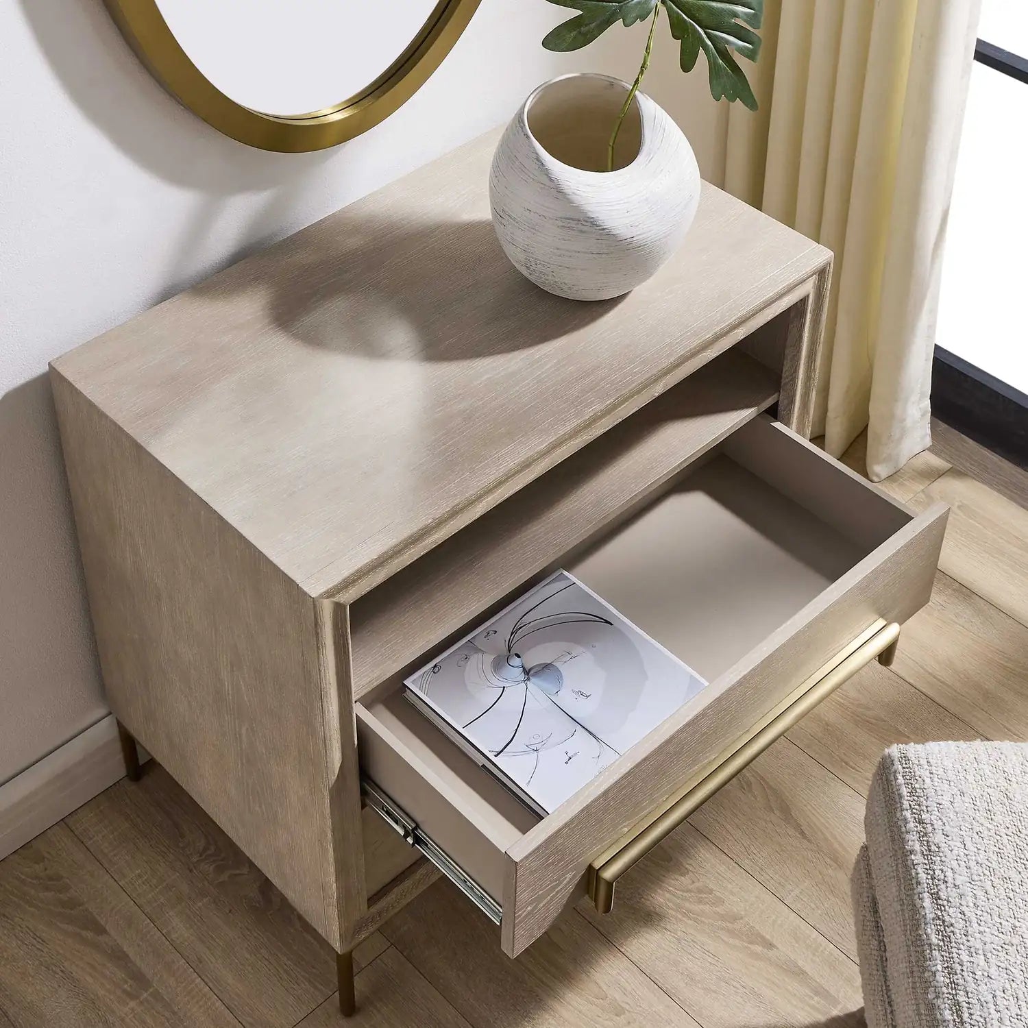 UTTERMOST ALESSIA MODERN SIDE TABLE - Decorative Accents