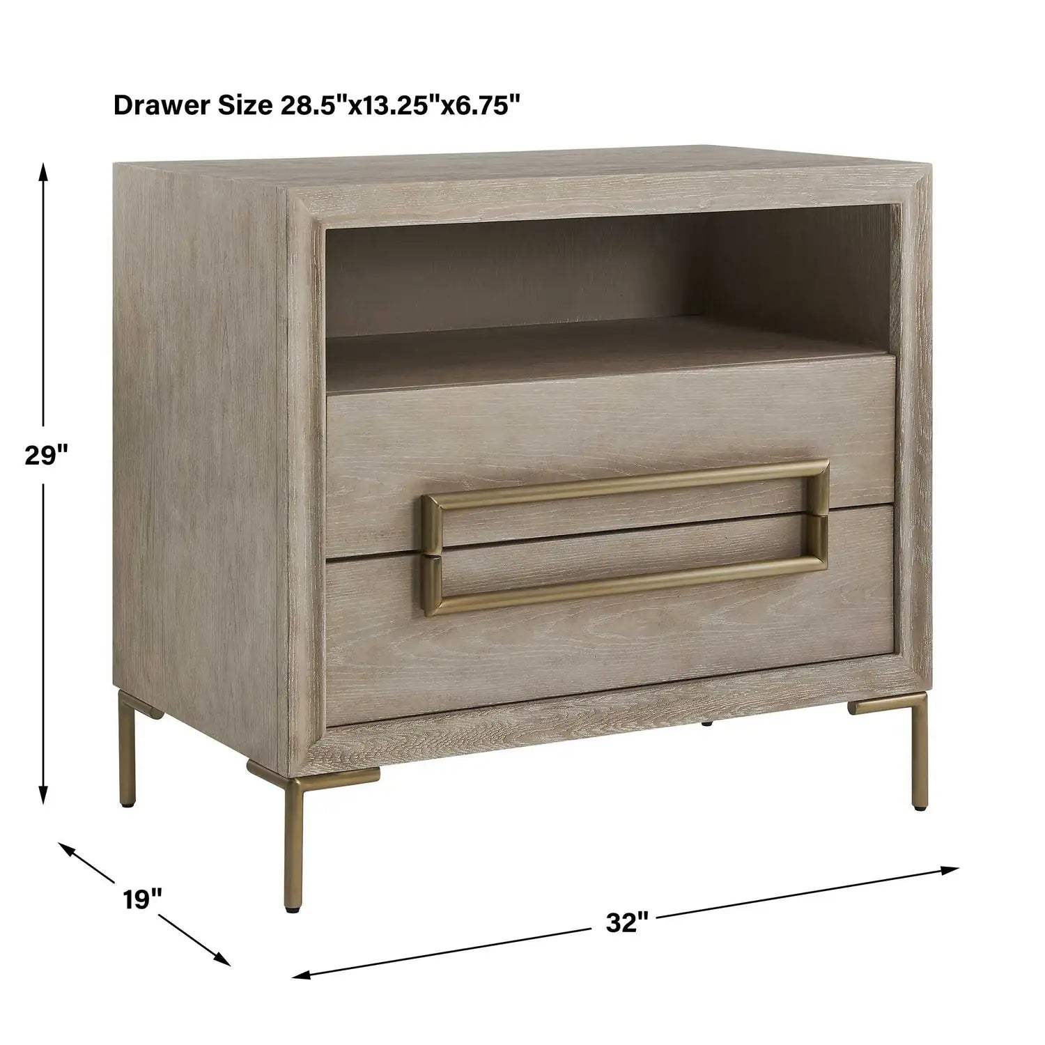 UTTERMOST Alessia Modern Side Table - Decorative Accents