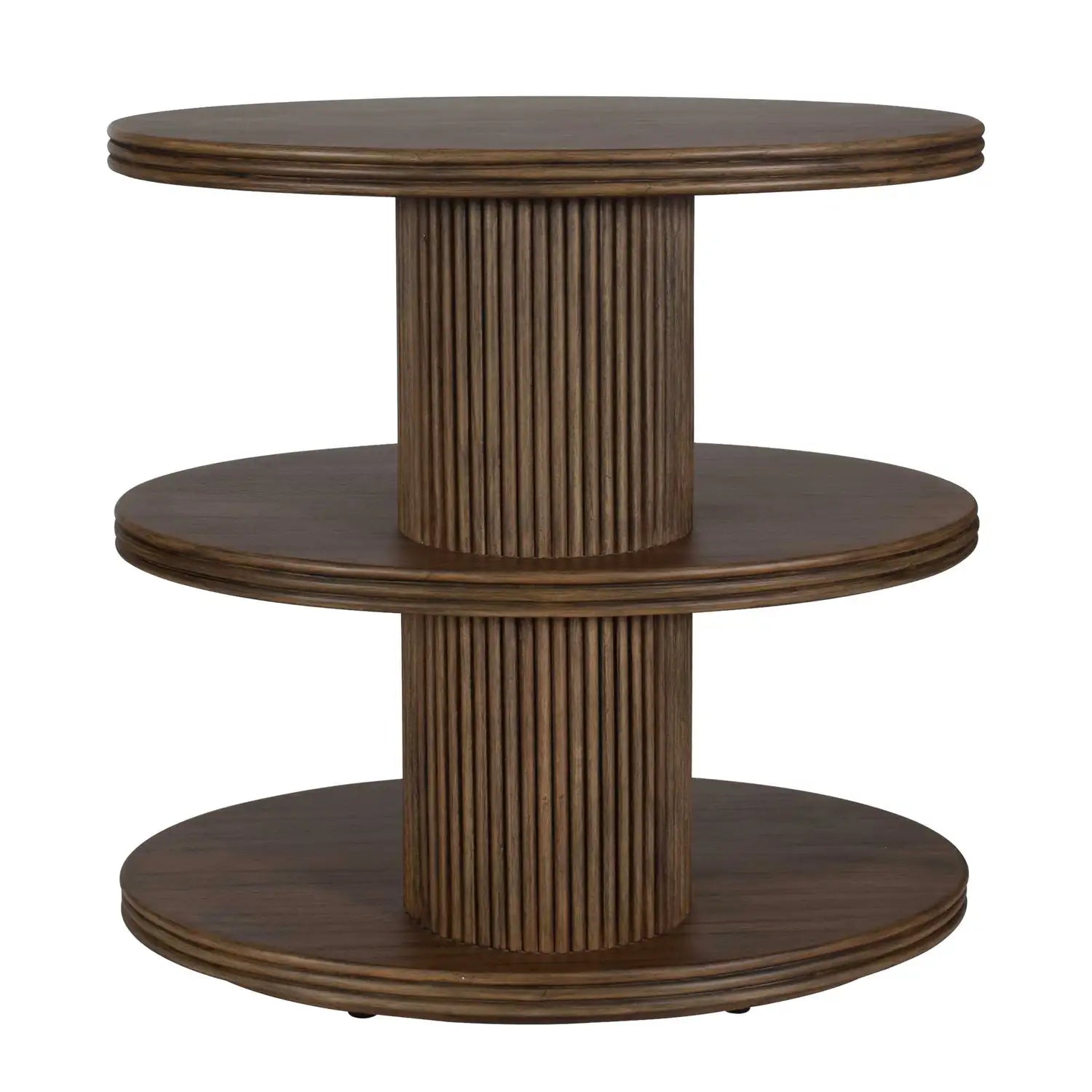 UTTERMOST TOP TIER OVAL SIDE TABLE - Decorative Accents