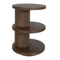 UTTERMOST TOP TIER OVAL SIDE TABLE - Decorative Accents