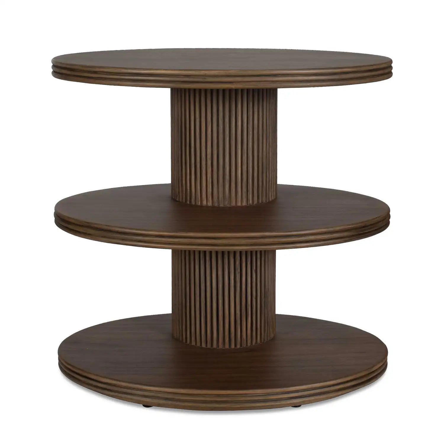 UTTERMOST TOP TIER OVAL SIDE TABLE - Decorative Accents