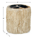 UTTERMOST Arco Petrified Top Accent Table - Decorative Accents