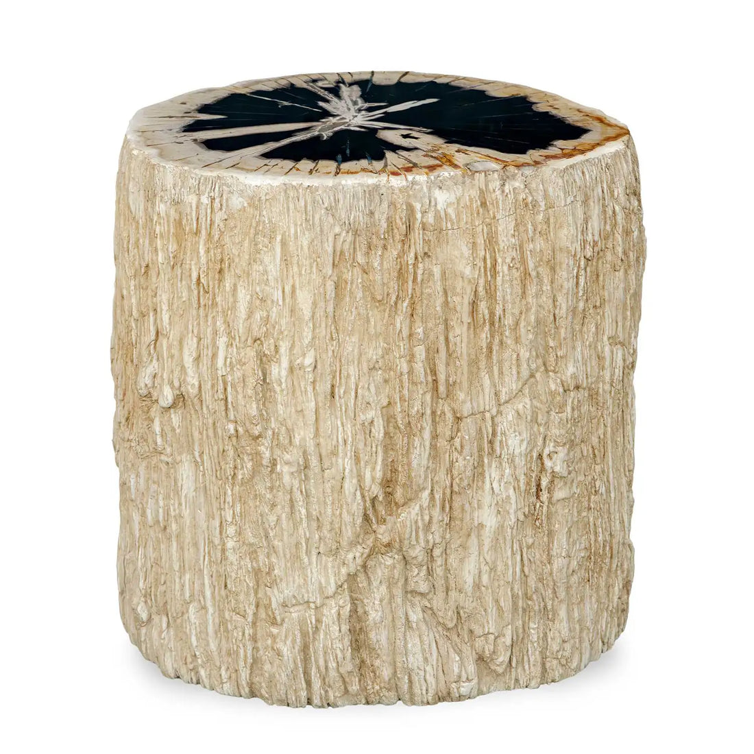 UTTERMOST ARCO PETRIFIED TOP ACCENT TABLE - Decorative Accents
