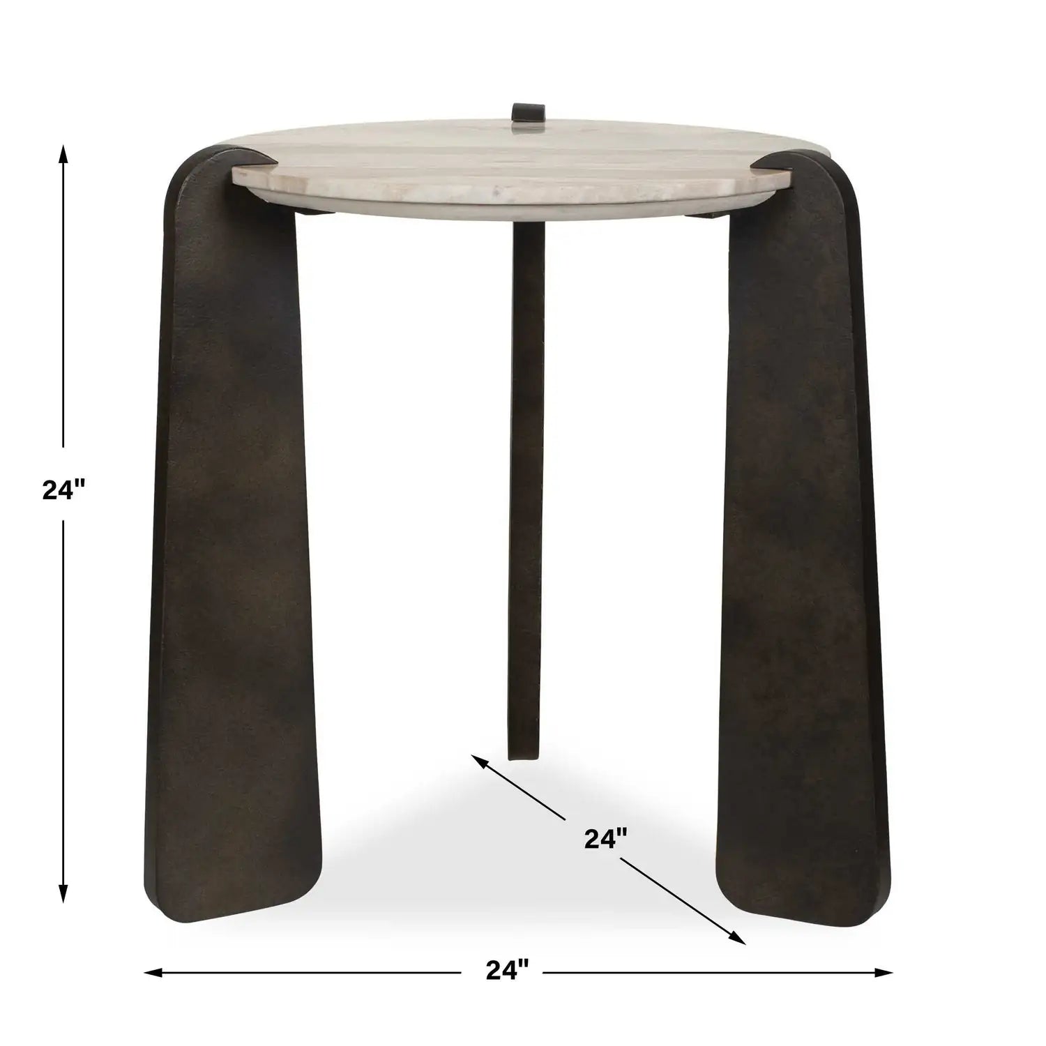 UTTERMOST Talud Modern Side Table - Decorative Accents