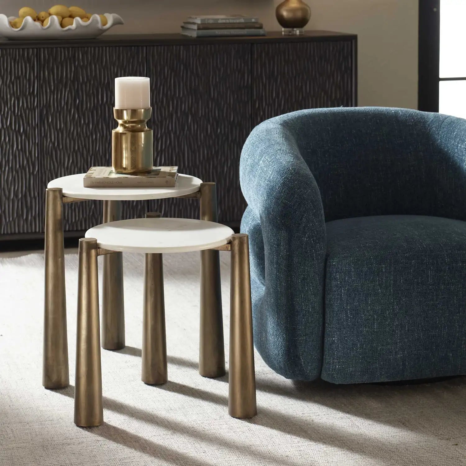 UTTERMOST CLARIDGE NESTING TABLES - Decorative Accents
