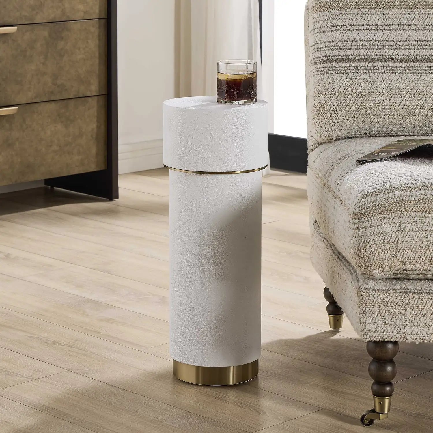 UTTERMOST WESSEX DRINK TABLE - Decorative Accents