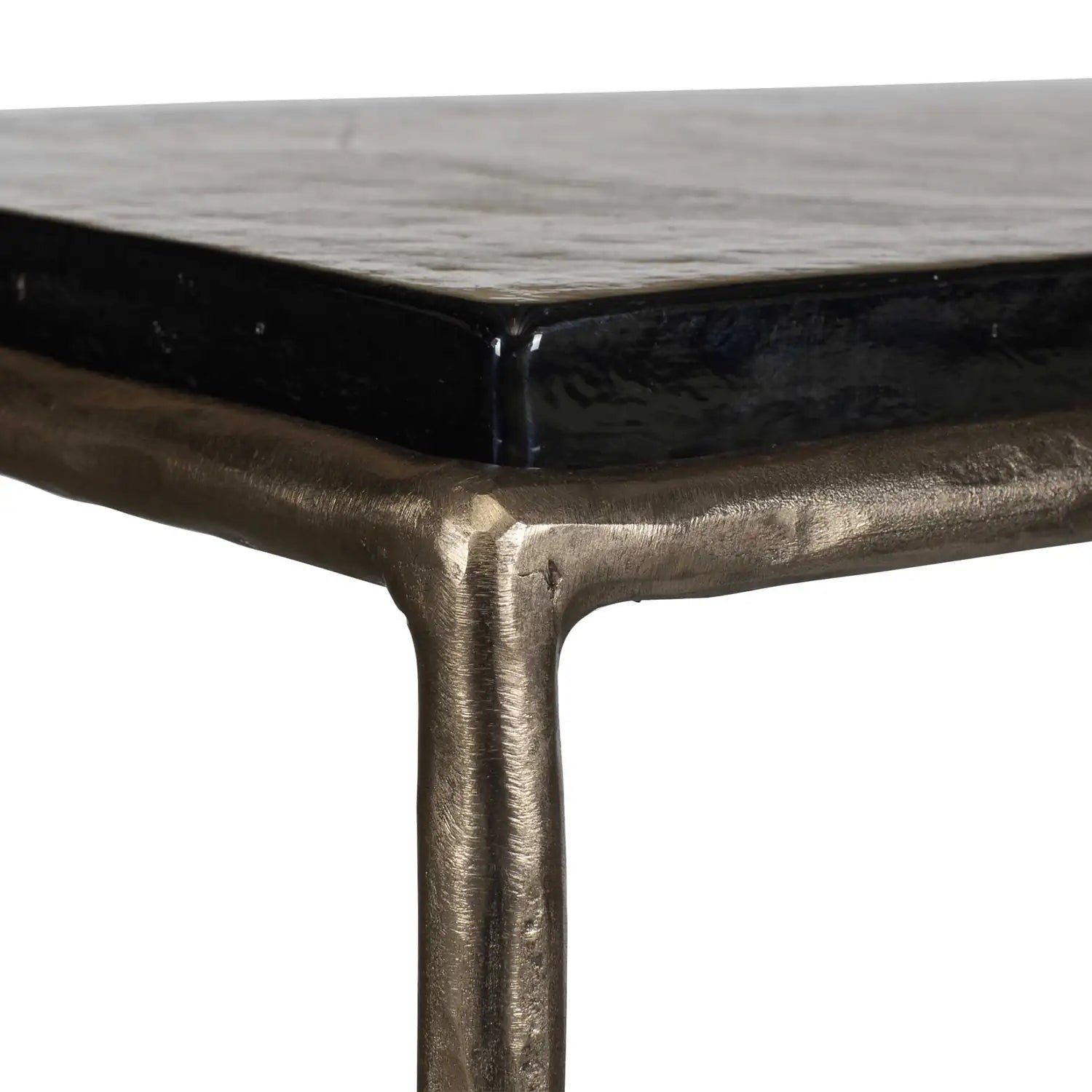 UTTERMOST Ovard Minimalist Metal Console Table - Decorative Accents