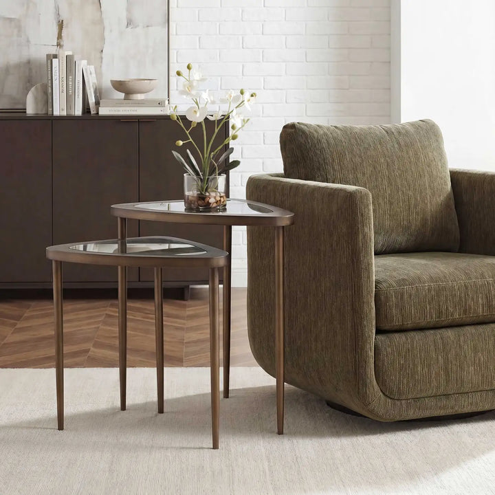 UTTERMOST Millar Curved Nesting Tables S/2 - Decorative Accents
