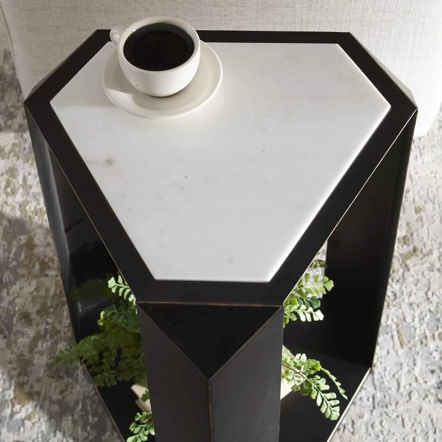 UTTERMOST Keenan Geometric Accent Table - Decorative Accents