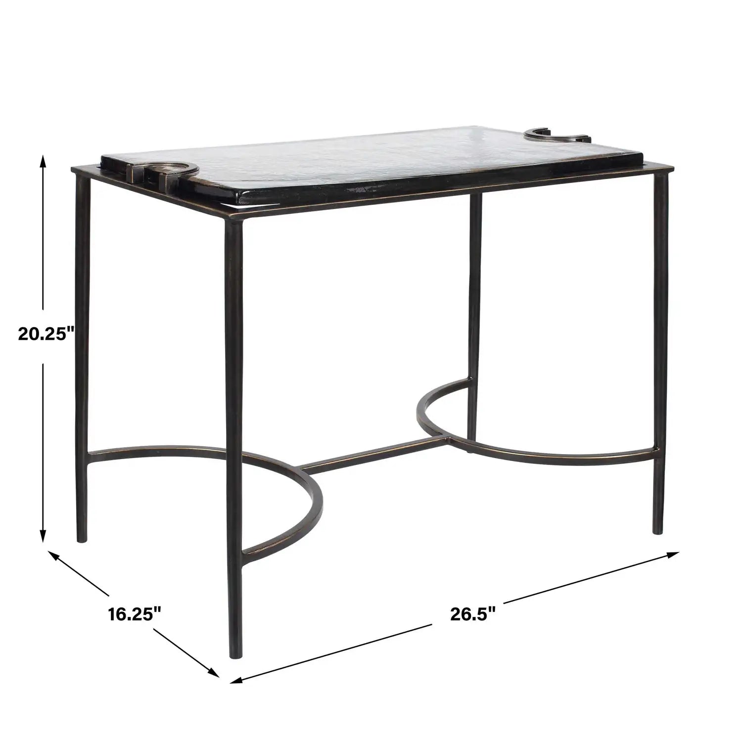 UTTERMOST Eisen Accent Table - Decorative Accents