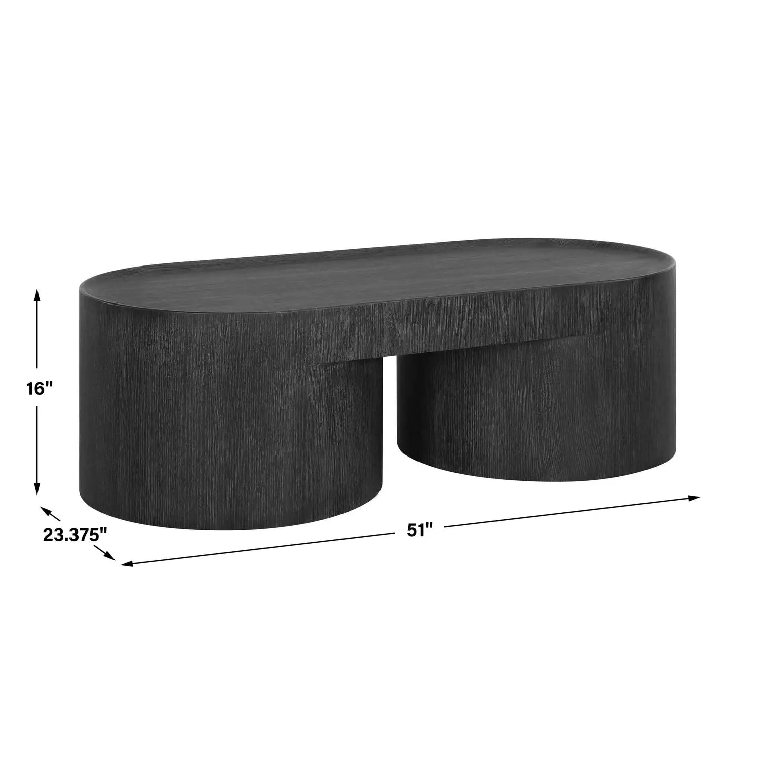UTTERMOST Isbell Stained Coffee Table - Decorative Accents