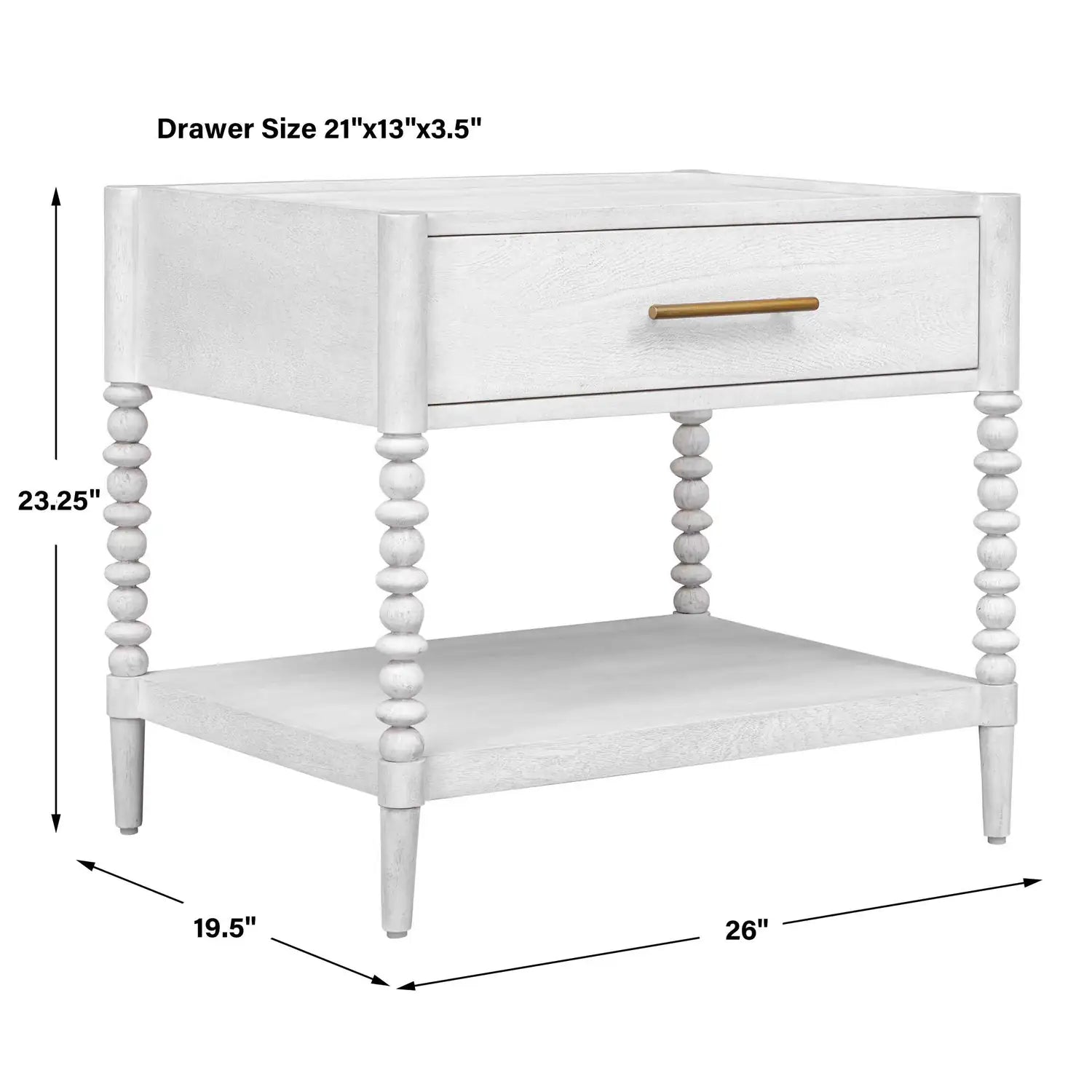 UTTERMOST Bales Side Table - Decorative Accents