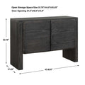 UTTERMOST Bierk Stain 2 Door Cabinet - Decorative Accents