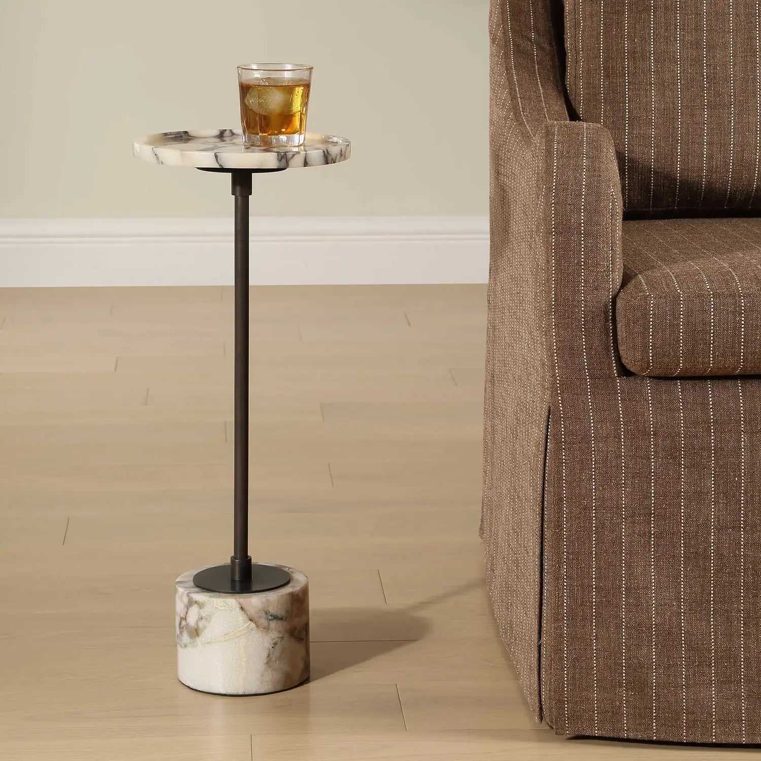 UTTERMOST BRUNSON DRINK TABLE - Decorative Accents