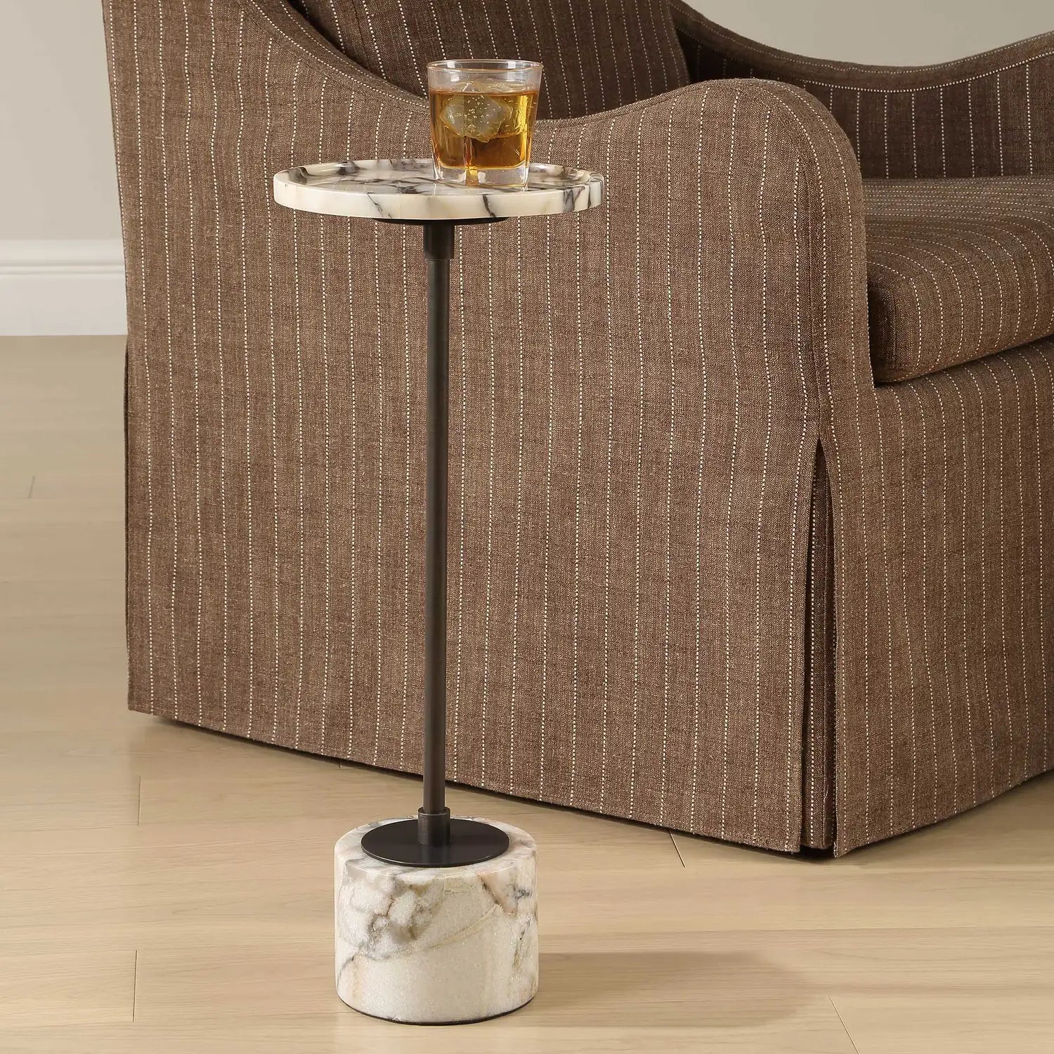 UTTERMOST BRUNSON DRINK TABLE - Decorative Accents