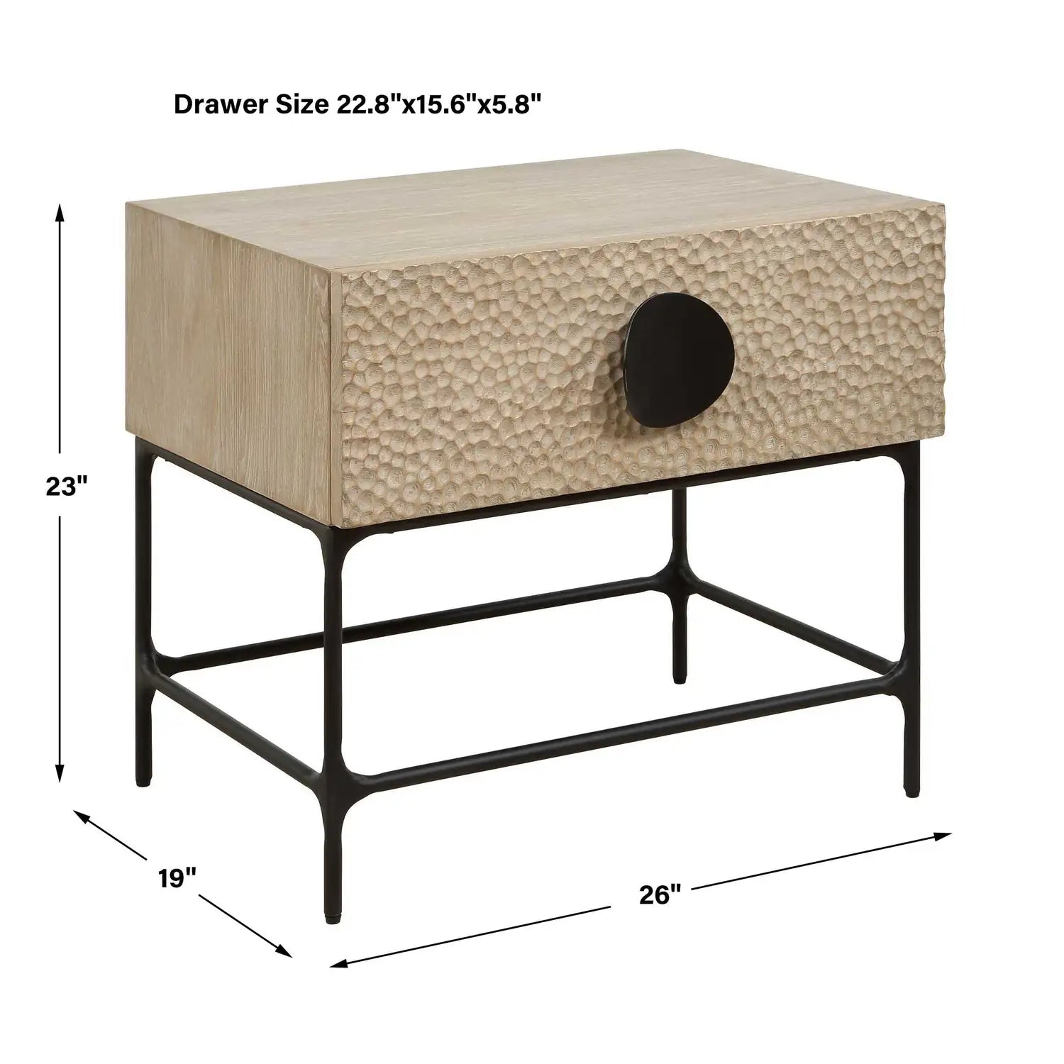 UTTERMOST Lunar Side Table - Decorative Accents