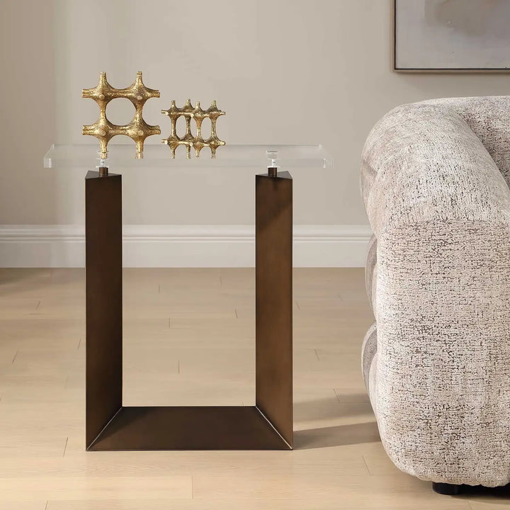 UTTERMOST McElroy Modern Side Table - Decorative Accents