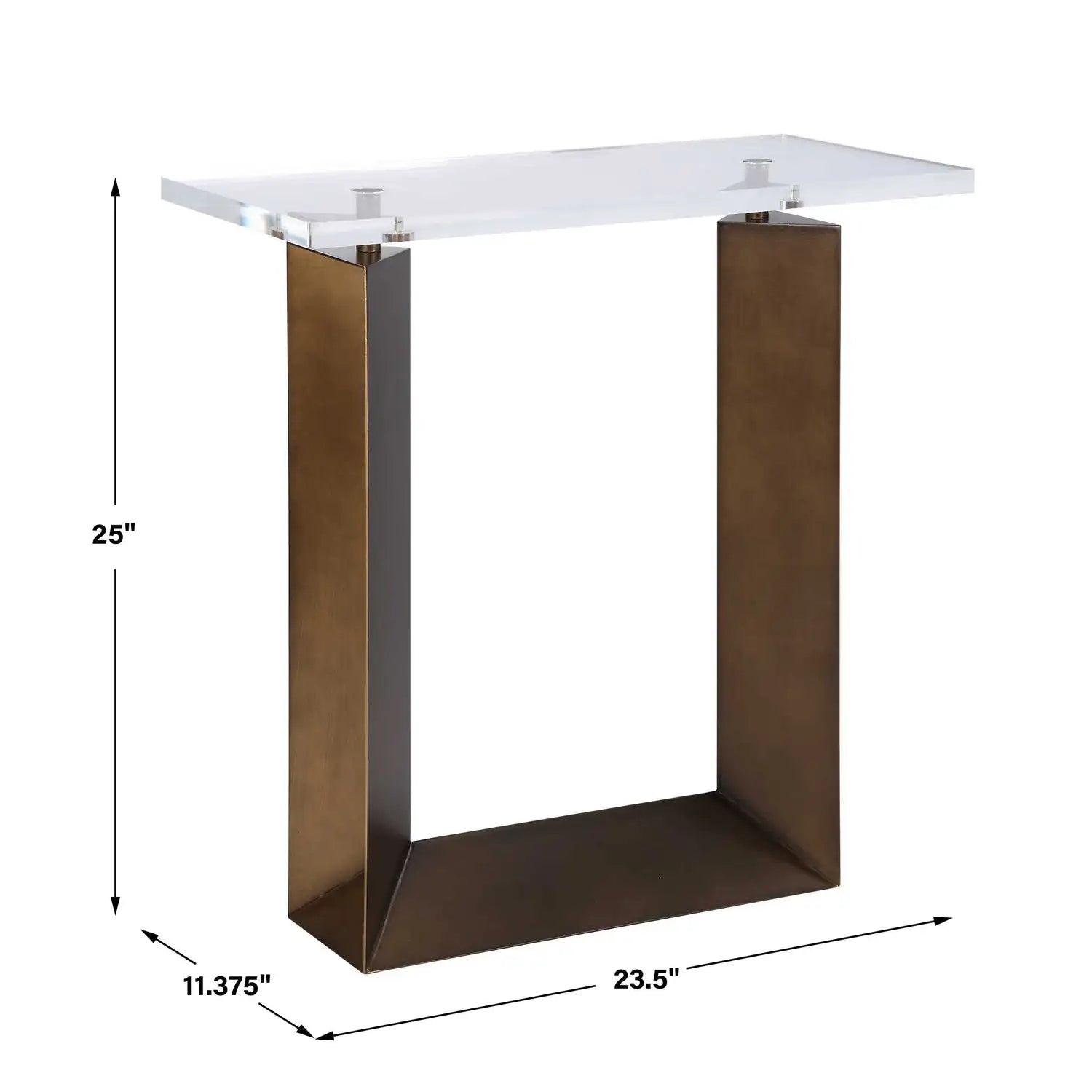 UTTERMOST McElroy Modern Side Table - Decorative Accents