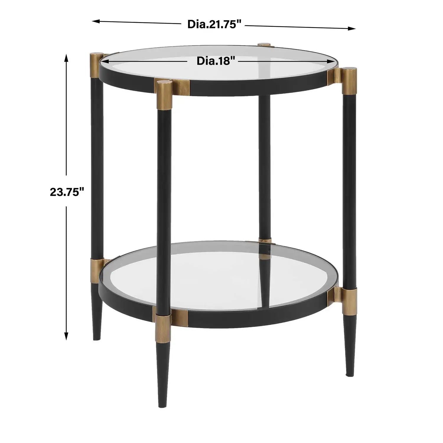 UTTERMOST Chadid Side Table - Decorative Accents