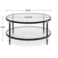 UTTERMOST Chadid Coffee Table - Decorative Accents