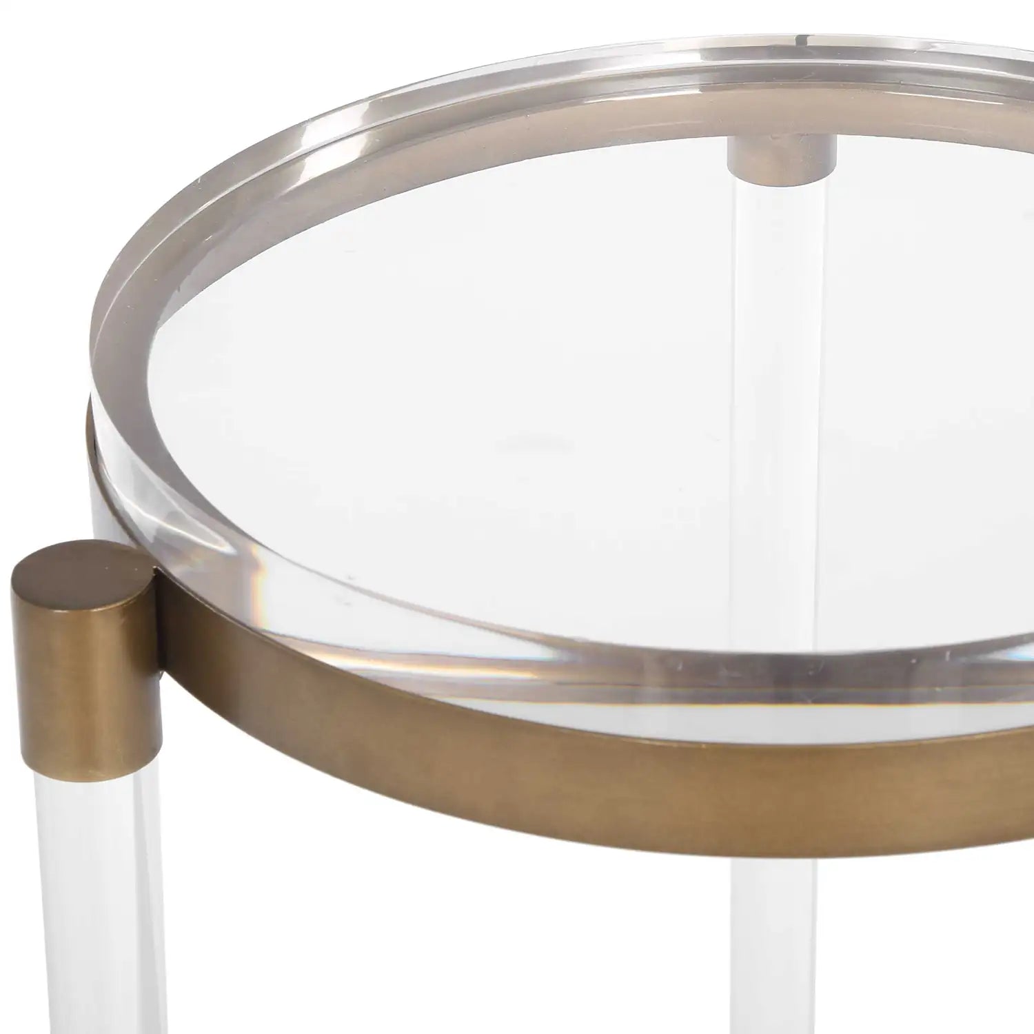 UTTERMOST Pereira Acrylic Accent Table - Decorative Accents
