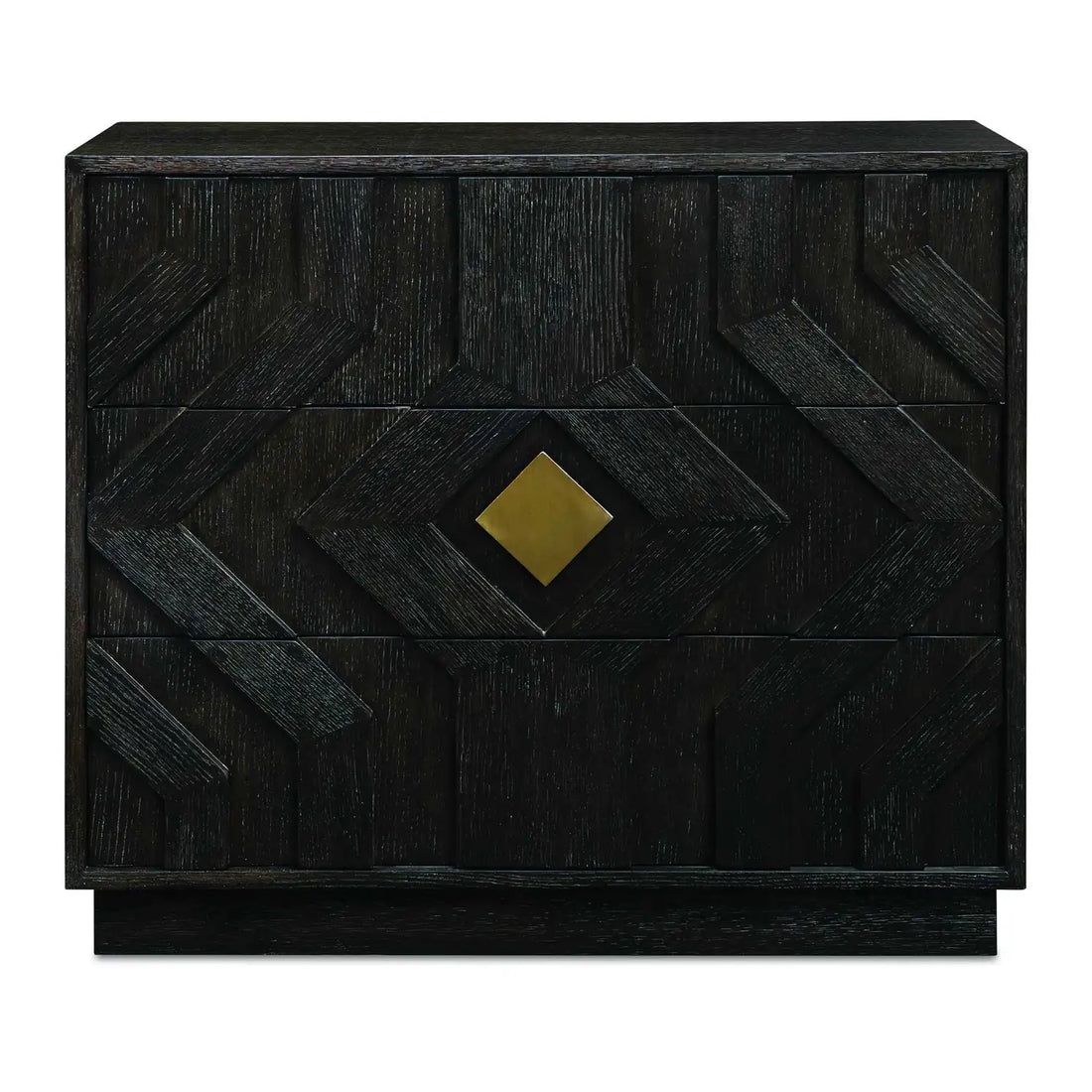UTTERMOST Faulkner 3 Drawer Modern Chest - Decorative Accents
