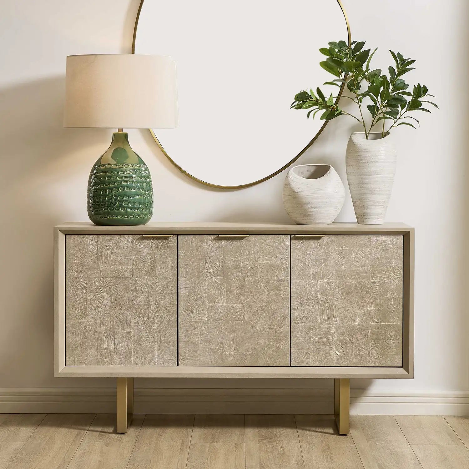 UTTERMOST Maeva 3 Door Cabinet - Decorative Accents