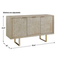 UTTERMOST Maeva 3 Door Cabinet - Decorative Accents