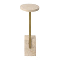 UTTERMOST Feranno Travertine Accent Table - Decorative Accents