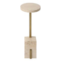 UTTERMOST Feranno Travertine Accent Table - Decorative Accents