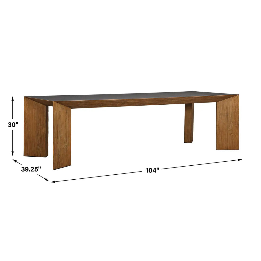 UTTERMOST Kelvin Modern Dining Table - Decorative Accents