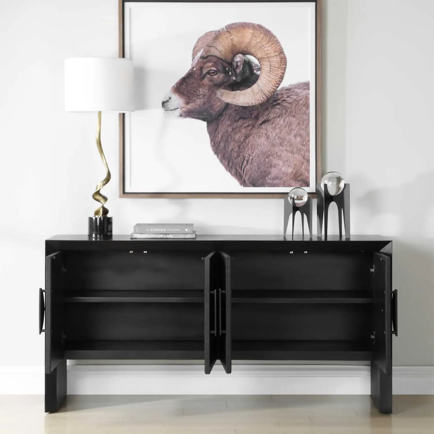 UTTERMOST Williams 4 Door Cabinet - Decorative Accents