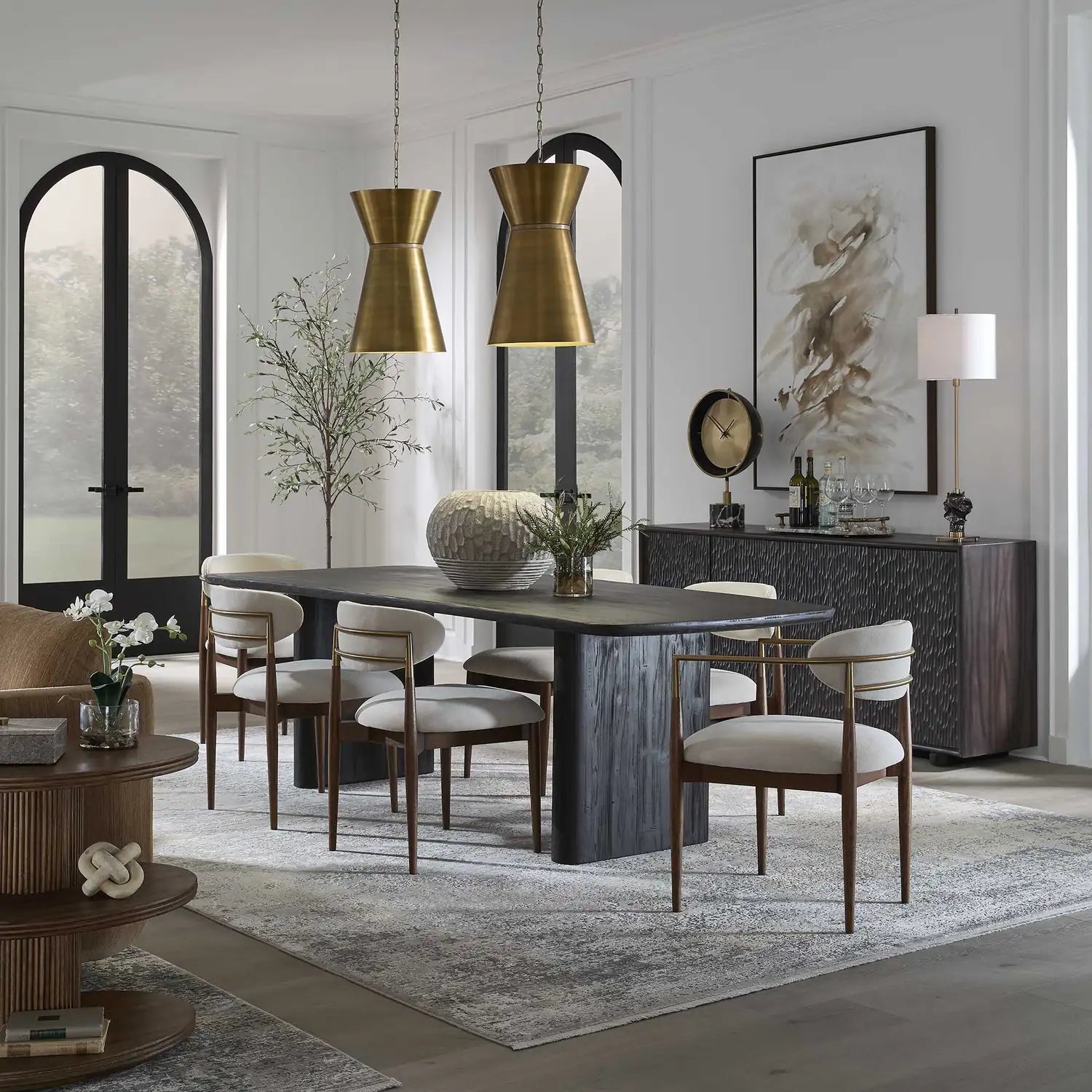 UTTERMOST Kirin Fir Dining Table - Decorative Accents