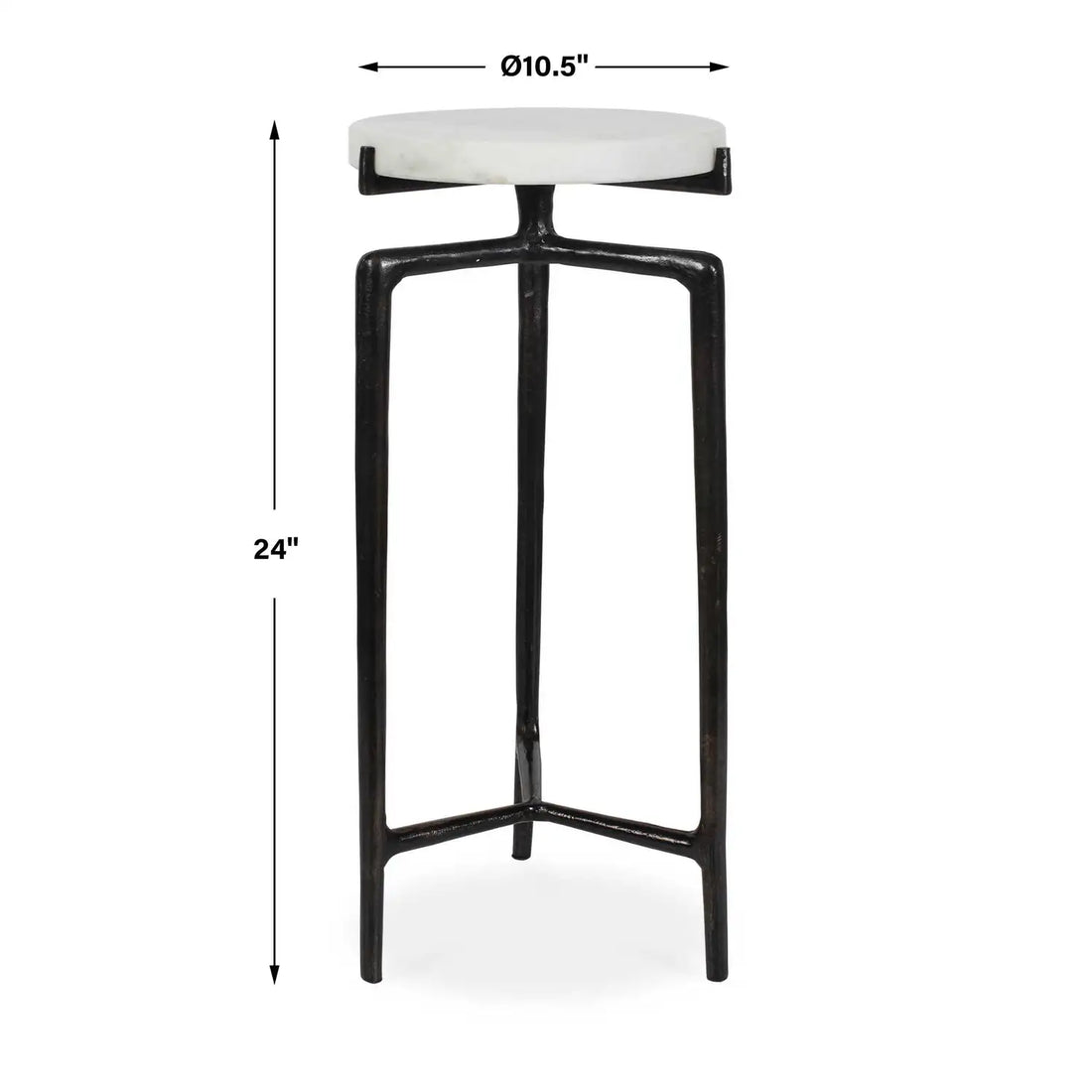 UTTERMOST Tobias Slab Drink Table - Decorative Accents
