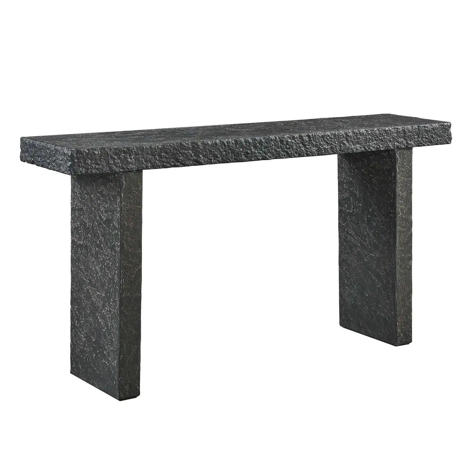 UTTERMOST Hagan Indoor-Outdoor Slate Console Table - Decorative Accents