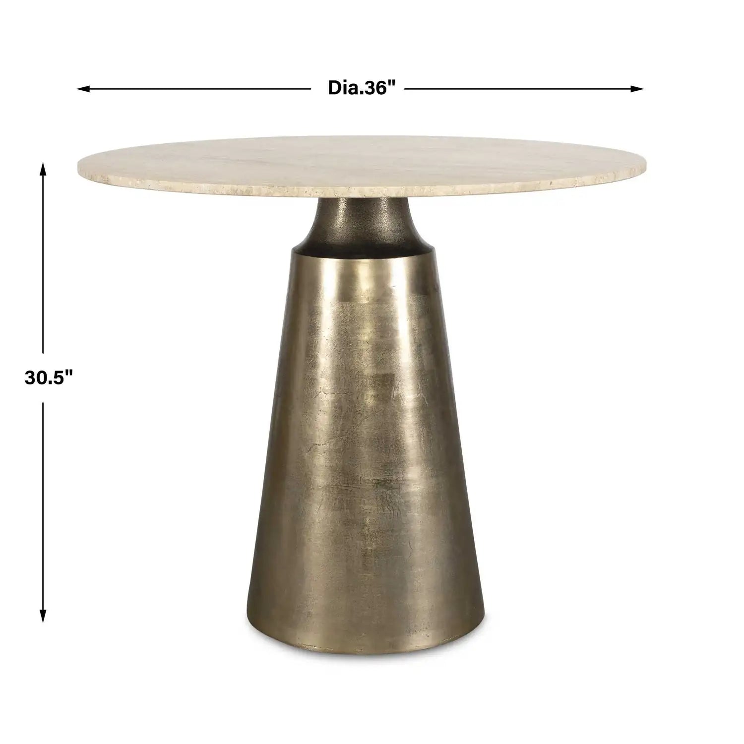UTTERMOST Midsummer Indoor-Outdoor Bistro Table - Decorative Accents